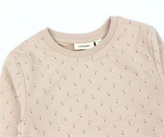 Lil Atelier rose dust blomstret sweatshirt